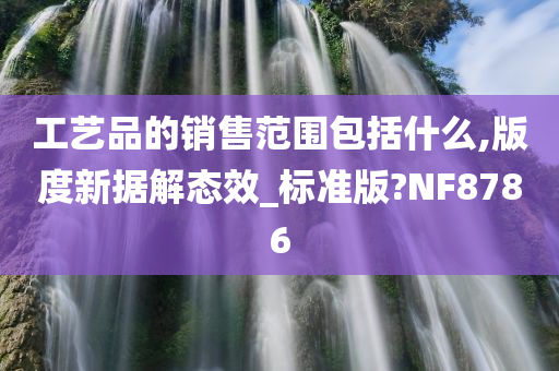 工艺品的销售范围包括什么,版度新据解态效_标准版?NF8786