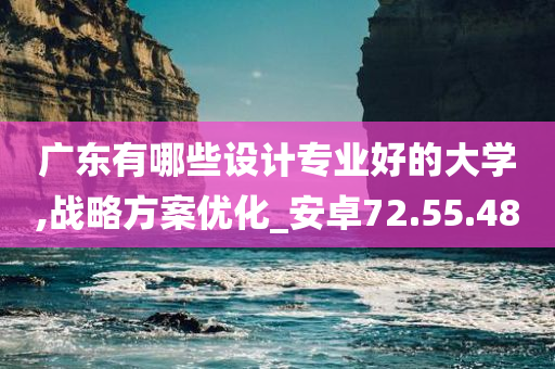 广东有哪些设计专业好的大学,战略方案优化_安卓72.55.48