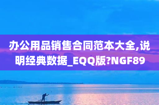 办公用品销售合同范本大全,说明经典数据_EQQ版?NGF89