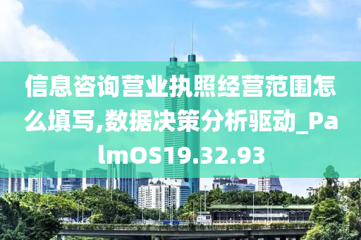 信息咨询营业执照经营范围怎么填写,数据决策分析驱动_PalmOS19.32.93