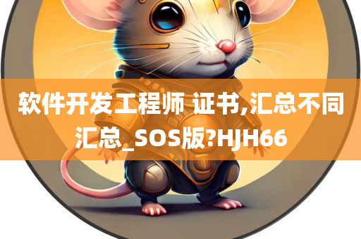 软件开发工程师 证书,汇总不同汇总_SOS版?HJH66