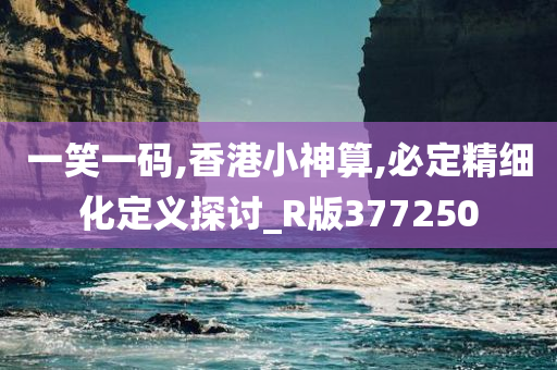 一笑一码,香港小神算,必定精细化定义探讨_R版377250