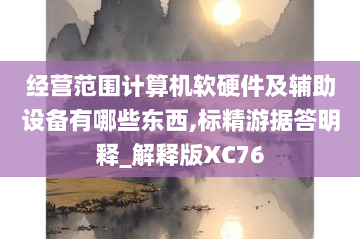 经营范围计算机软硬件及辅助设备有哪些东西,标精游据答明释_解释版XC76