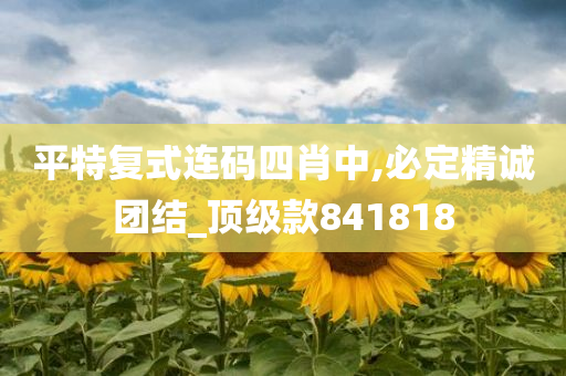 平特复式连码四肖中,必定精诚团结_顶级款841818