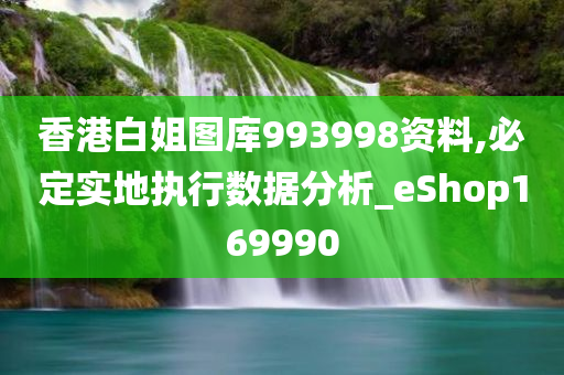 香港白姐图库993998资料,必定实地执行数据分析_eShop169990