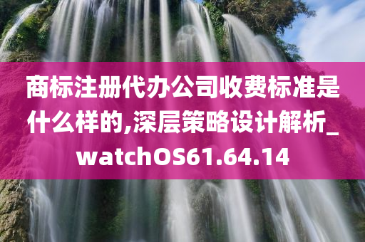 商标注册代办公司收费标准是什么样的,深层策略设计解析_watchOS61.64.14