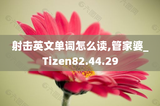 射击英文单词怎么读,管家婆_Tizen82.44.29