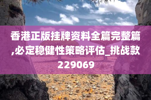 香港正版挂牌资料全篇完整篇,必定稳健性策略评估_挑战款229069