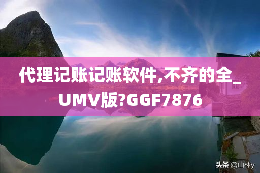 代理记账记账软件,不齐的全_UMV版?GGF7876