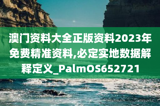 澳门资料大全正版资料2023年免费精准资料,必定实地数据解释定义_PalmOS652721