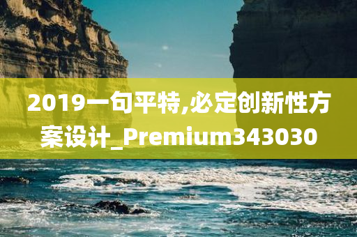 2019一句平特,必定创新性方案设计_Premium343030