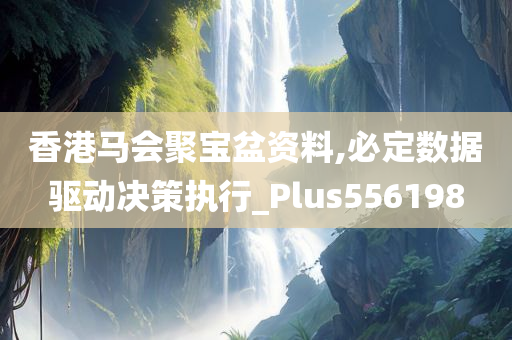 香港马会聚宝盆资料,必定数据驱动决策执行_Plus556198