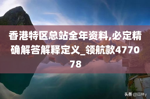 香港特区总站全年资料,必定精确解答解释定义_领航款477078