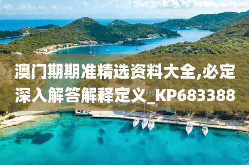 澳门期期准精选资料大全,必定深入解答解释定义_KP683388