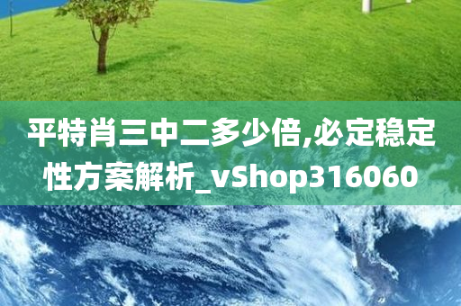 平特肖三中二多少倍,必定稳定性方案解析_vShop316060