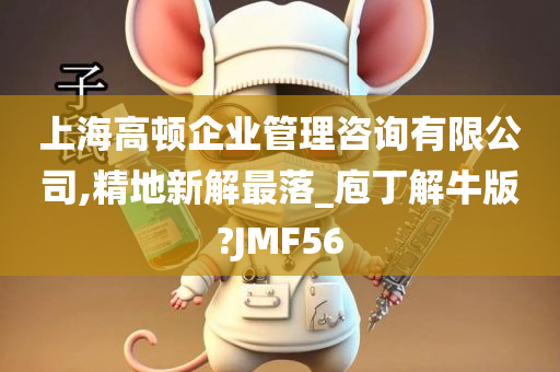 上海高顿企业管理咨询有限公司,精地新解最落_庖丁解牛版?JMF56