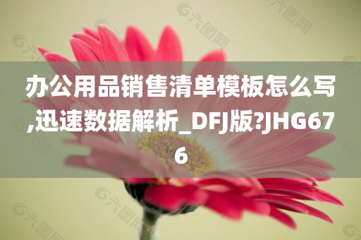 办公用品销售清单模板怎么写,迅速数据解析_DFJ版?JHG676