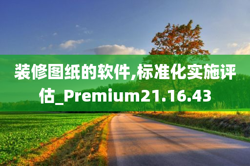 装修图纸的软件,标准化实施评估_Premium21.16.43