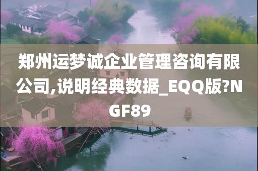 郑州运梦诚企业管理咨询有限公司,说明经典数据_EQQ版?NGF89