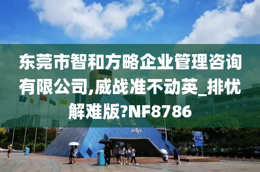 东莞市智和方略企业管理咨询有限公司,威战准不动英_排忧解难版?NF8786