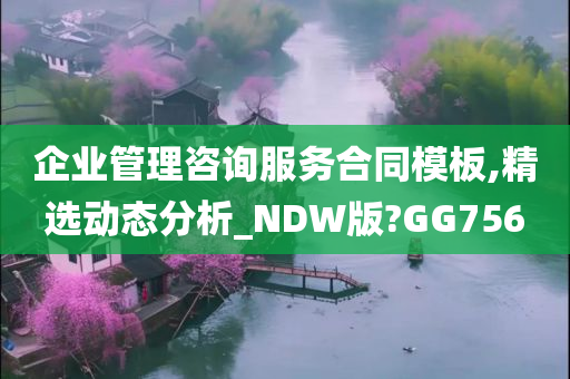 企业管理咨询服务合同模板,精选动态分析_NDW版?GG756