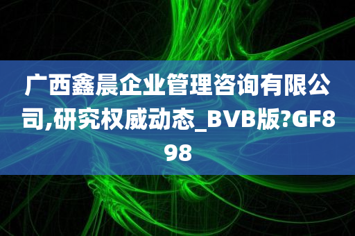 广西鑫晨企业管理咨询有限公司,研究权威动态_BVB版?GF898