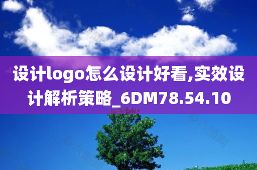 设计logo怎么设计好看,实效设计解析策略_6DM78.54.10