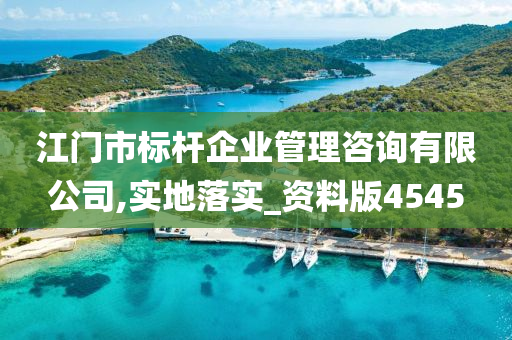 江门市标杆企业管理咨询有限公司,实地落实_资料版4545