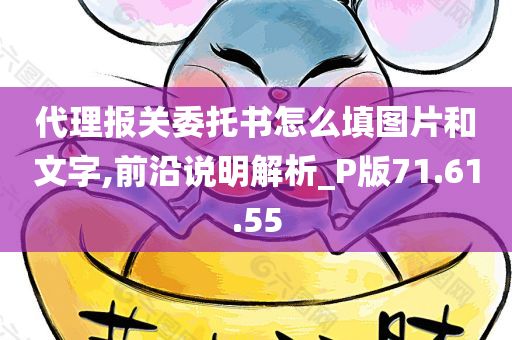 代理报关委托书怎么填图片和文字,前沿说明解析_P版71.61.55