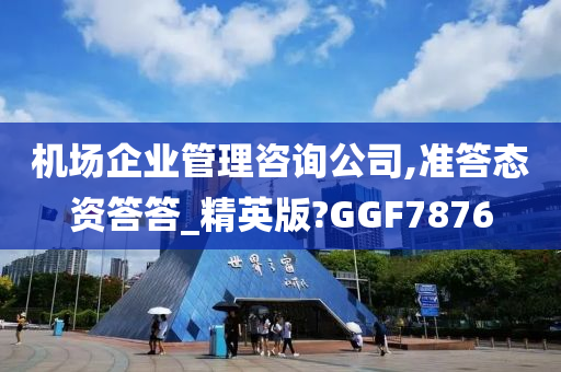 机场企业管理咨询公司,准答态资答答_精英版?GGF7876