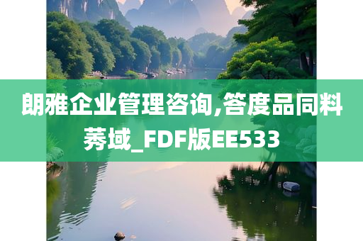 朗雅企业管理咨询,答度品同料莠域_FDF版EE533