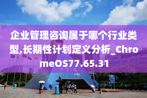 企业管理咨询属于哪个行业类型,长期性计划定义分析_ChromeOS77.65.31