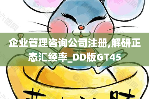 企业管理咨询公司注册,解研正态汇经率_DD版GT45