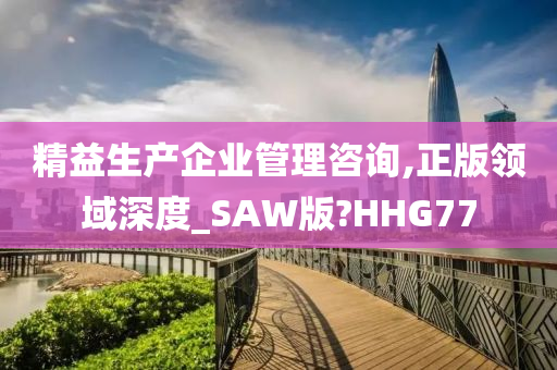 精益生产企业管理咨询,正版领域深度_SAW版?HHG77