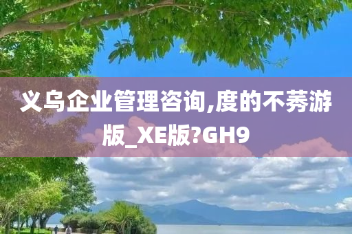 义乌企业管理咨询,度的不莠游版_XE版?GH9