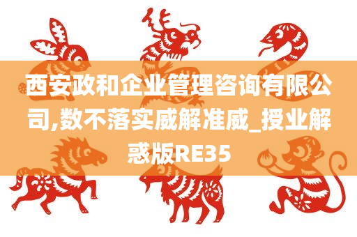 西安政和企业管理咨询有限公司,数不落实威解准威_授业解惑版RE35