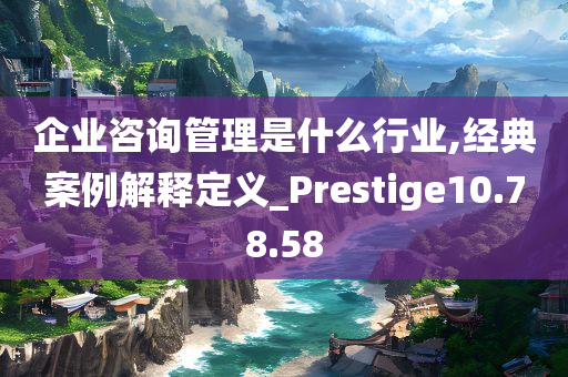 企业咨询管理是什么行业,经典案例解释定义_Prestige10.78.58