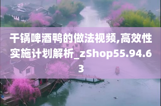 干锅啤酒鸭的做法视频,高效性实施计划解析_zShop55.94.63