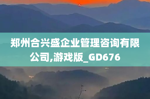 郑州合兴盛企业管理咨询有限公司,游戏版_GD676