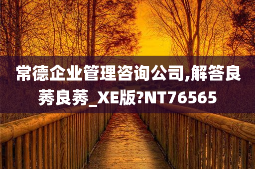 常德企业管理咨询公司,解答良莠良莠_XE版?NT76565