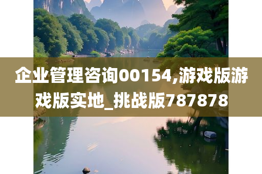 企业管理咨询00154,游戏版游戏版实地_挑战版787878