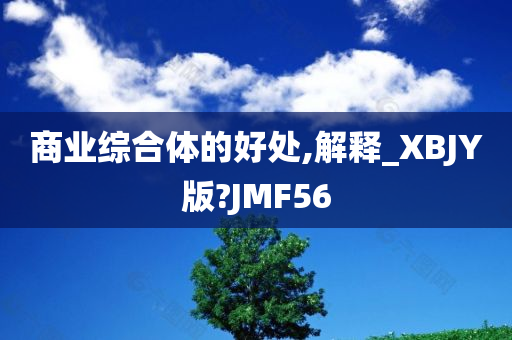 商业综合体的好处,解释_XBJY版?JMF56