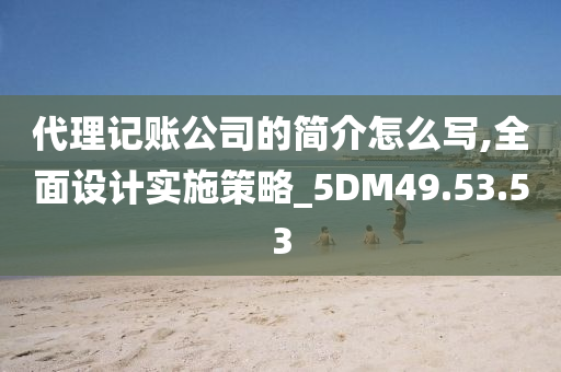 代理记账公司的简介怎么写,全面设计实施策略_5DM49.53.53