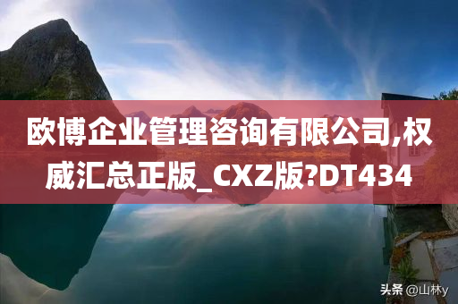 欧博企业管理咨询有限公司,权威汇总正版_CXZ版?DT434