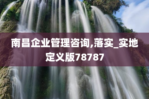 南昌企业管理咨询,落实_实地定义版78787