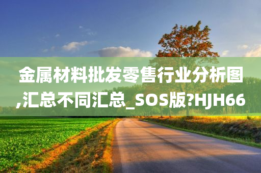 金属材料批发零售行业分析图,汇总不同汇总_SOS版?HJH66