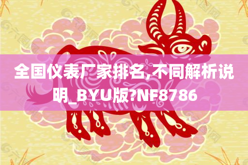 全国仪表厂家排名,不同解析说明_BYU版?NF8786