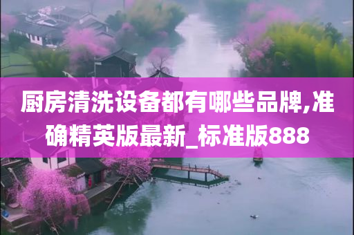 厨房清洗设备都有哪些品牌,准确精英版最新_标准版888