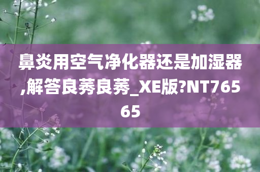 鼻炎用空气净化器还是加湿器,解答良莠良莠_XE版?NT76565