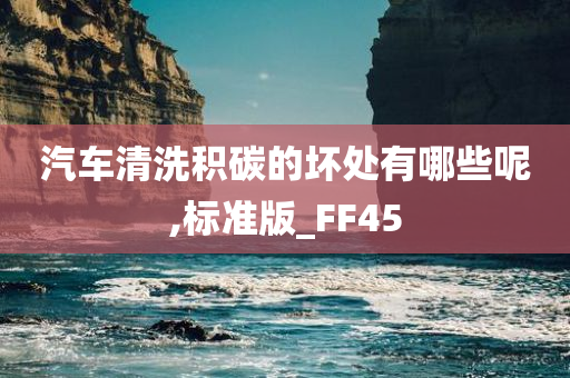 汽车清洗积碳的坏处有哪些呢,标准版_FF45